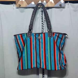 Montana West conceal & carry travel tote bag